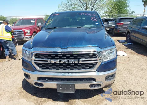 2022 Ram 1500 Lone Star 4X4 5'7 Box z USA, uszkodzony, nr VIN 1C6SRFFT1NN255051